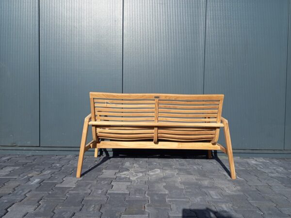Malakka Teak Loungebank 2 zits
