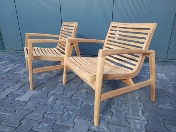 Malakka Teak Loungefauteuil