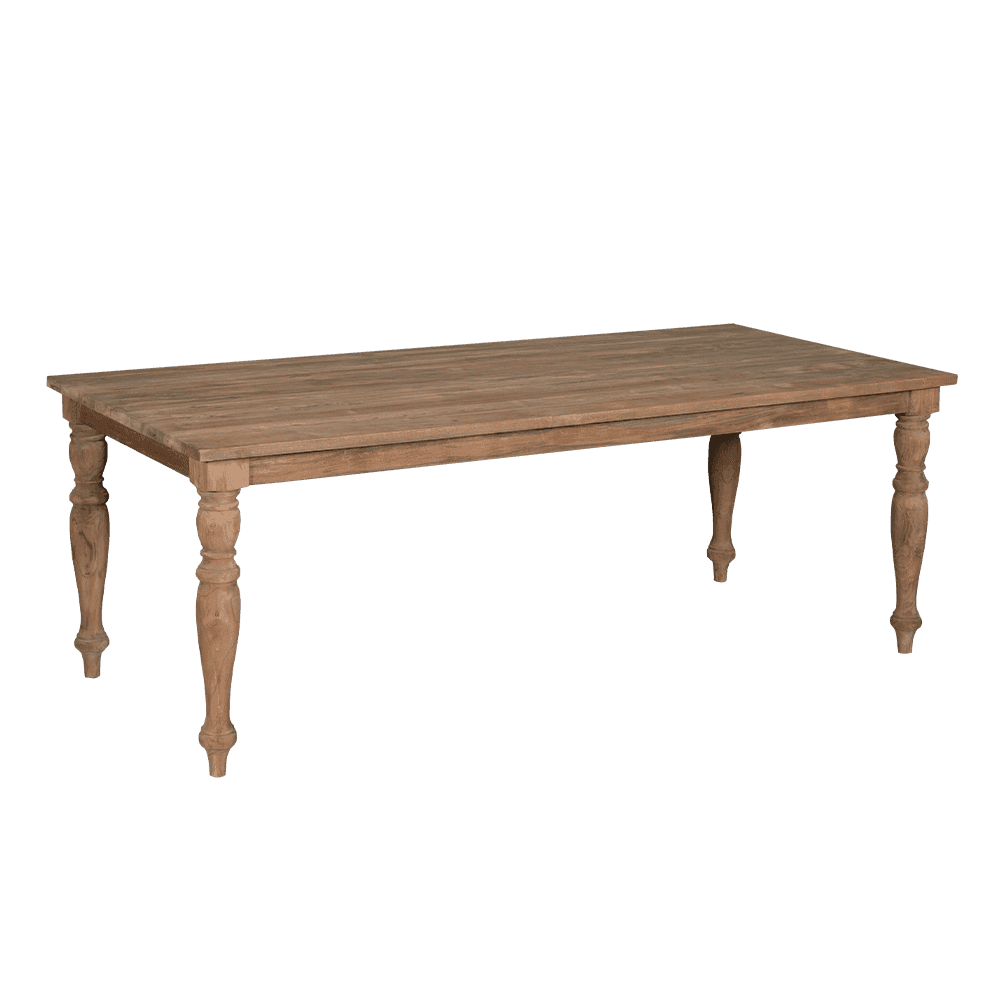 Tips onderhoud Teakhouten eetkamertafel