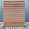 teak tuinscherm