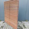 Teak tuinscherm