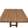 Teak Tuintafel Vierkant Massief 140cm