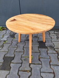 Teak Pandan bijzettafel 60 Ø