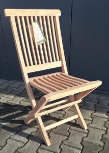 Summer Garden Teak Klapstoel Texas zonder armleuningen