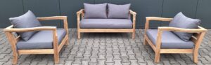 Santai Teak Loungeset