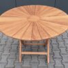 Sundura Teak klaptafel Ø 120cm