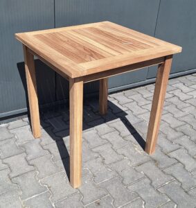 Teak Sempit tuintafel 70 x 70