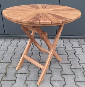 Sundura Teak klaptafel Ø 80cm