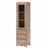 Teak vitrinekast Corona 50cm