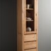 Teak vitrinekast Corona 50cm