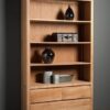 Corona Teak boekenkast 120cm