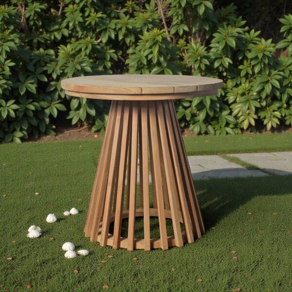 Teak Tuin Salontafel Napels Ø 50cm