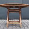 Sundura Teak klaptafel Ø 120cm